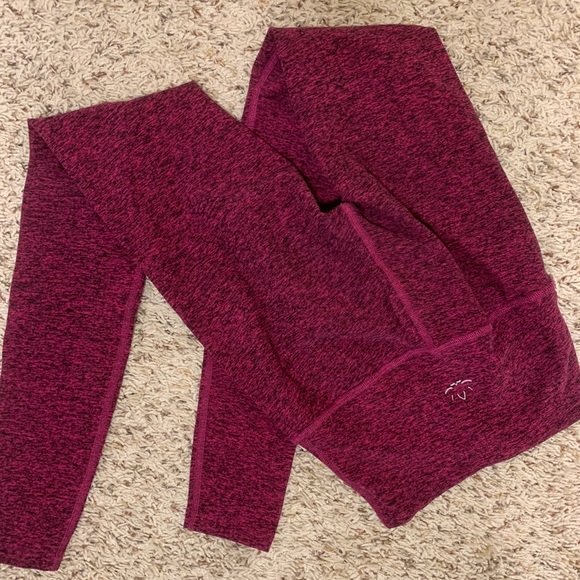 3 pairs of beyond yoga space dye print XS